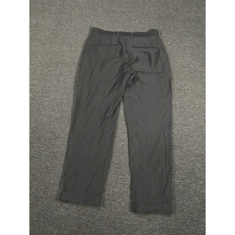 Outlier Injected Linen Pants Mens 30 Black Lightweight Tech Linen Trousers